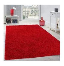 Fluffy Carpets 5 By 8 - Red